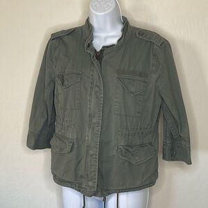 No.065 Calvin Klein Jeans Army Style Jacket - Size Medium